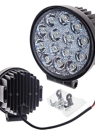 Фара прожектор lml-k1042m (14led*21w) d=85mm 2шт (k1042 m)