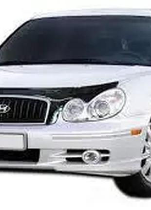 Дефлектор капота на hyundai sonata 1998-2004 anv. мухобойка на hyundai sonata