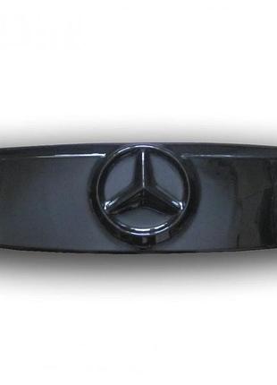 Зимова накладка на решітку радіатора (глянцева) mercedes vito 2003-2014 (решітка). заглушка радіатора