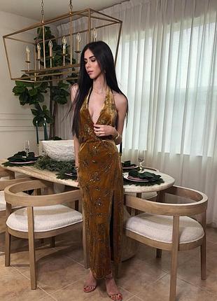 Шикарна довга розшита бісером і паєтками сукня zara
✨✨✨✨✨✨✨✨✨✨✨