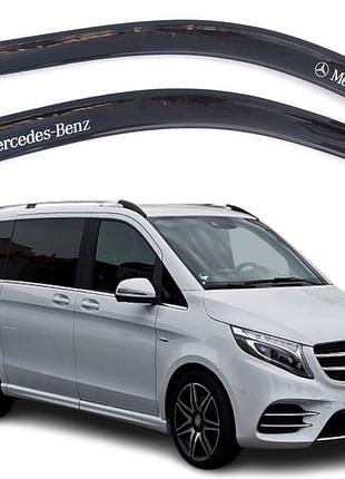 Дефлекторы окон ветровики для mercedes vito iii / viano w-447 2015 -> (скотч) av-tuning