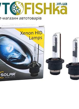 Ксеноновая лампа d2r 85v 35w 4300k (2 шт.) "solar"