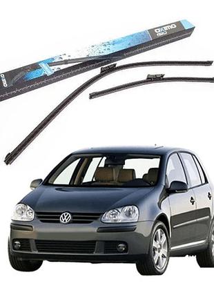 Щетки стеклоочистителя vw golf v 03-/vi 08-/passat 05-10/skoda yeti 09- ,кт 2 шт