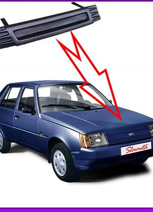 Зимова заглушка решітки радіатора заз славута 1103. накладка на решітку радіатора