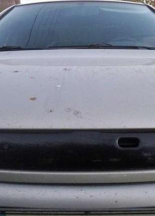 Зимняя накладка на решетку радиатора (глянцевая) opel astra g 1998-2010 (решетка). заглушка радиатора