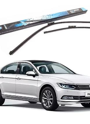 Щетки стеклоочистителя vw passat/passat cc 11-/jetta 11- ,кт 2 шт