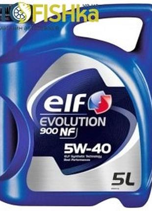 Моторное масло elf evolution 900 nf 5w-40 5л