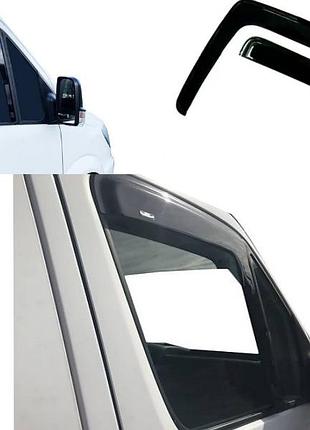 Дефлектори вікон вітровики volkswagen crafter 2006-2016 г-подібний (скотч) hic тайвань