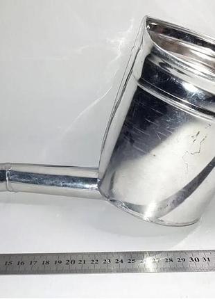 Лійка для диз палива метал — носик вигнутий товстий "бус"