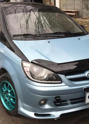 Дефлектор капоту hyundai getz 2005-2011 eurocap 3228k069
