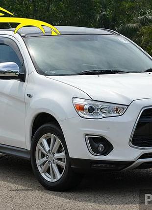 Дефлекторы окон mitsubishi asx 2010-> (скотч) anv дк1126с