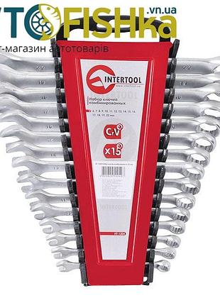Набір ключів ріжково-накидних intertool