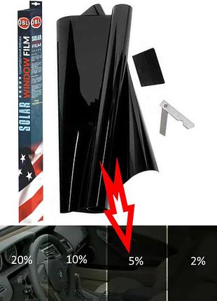 Тонувальна плівка. тонувальна плівка 75*300 "jbl" super dark black