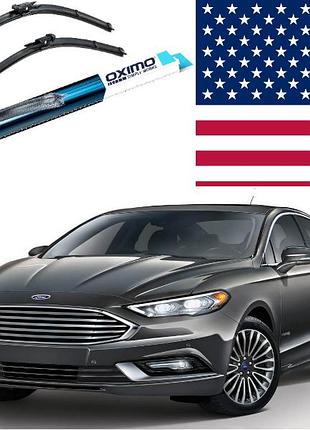 Комплект двірників ford fusion (америка) модельні безкаркасні (к-т 2 шт.) b-type 650 + 650 мм