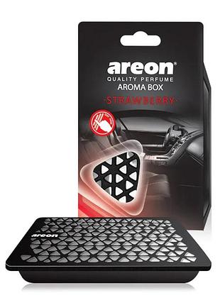 Ароматизатор под сиденье areon aroma box strawberry
