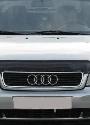 Дефлектор капота на audi a4 1994-2001. мухобійка на audi a4