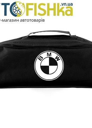 Сумка автомобильная bmw черная матовая (большая)
