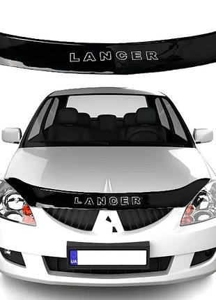 Дефлектор капота на mitsubishi lancer ix седан/универсал 2003-2007 av-tuning