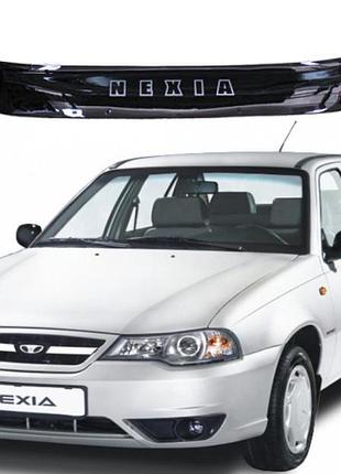 Дефлектор капота на daewoo nexia 1995-2018. мухобойка на daewoo nexia