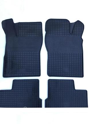 Коврики резиновые в салон для daewoo nexia 1995- (polytep_lux)