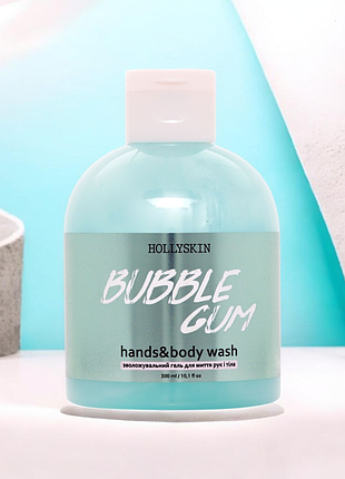 Зволожувальний гель для рук і тіла
hollyskin bubble gum hands & body wash