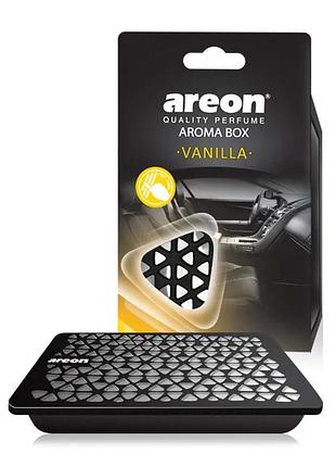 Ароматизатор под сиденье areon aroma box vanilla/ваниль