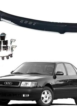Дефлектор капота на audi 100 (с4) седан 1990-1994 av-tuning