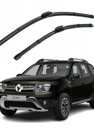 Щітки склоочисника renault duster '16-18 (квадрат крепл), кт 2 шт., 600/450 мм