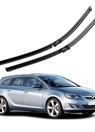Щетки стеклоочистителя opel astra j 09-/ peugeot 508 10- ,кт 2 шт