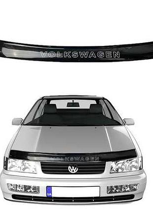 Дефлектор капота на volkswagen passat в4 седан/универсал 1993-1997 av-tuning