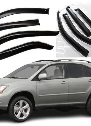 Дефлекторы окон ветровики для lexus rx ii 330 2003-2009 (скотч) vip китай
