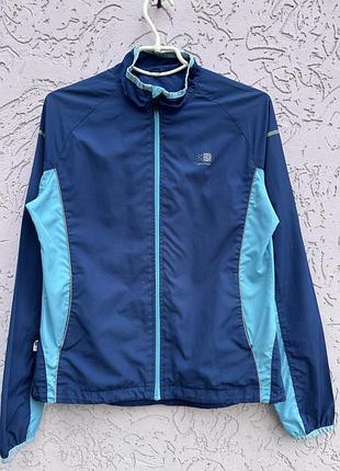 Вітровка karrimor | синьо-блакитна спортивна куртка | легка та зручна