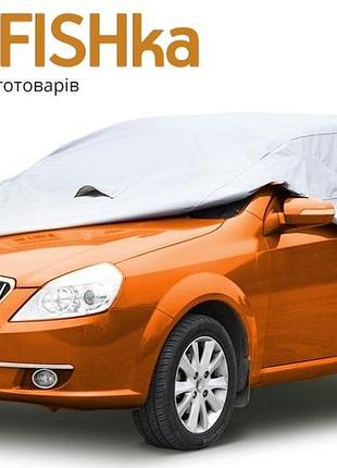 Автомобильный тент седан vitol m 432х165х120 (полиэстр, карман зеркал, замок)