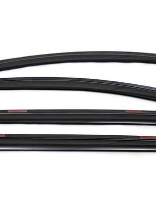 Дефлектори вікон nissan qashqai 2014-2021 4шт, вставні niken bnsqs1523in