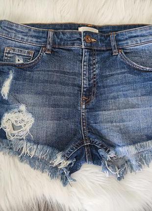 Шорты h&amp;m высокая посадка 36 р. m, s