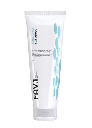 Зволожуючий шампунь fav.1 aqua wave shampoo 250 мл