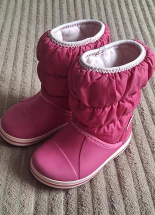 Сапожки демисезонные crocs