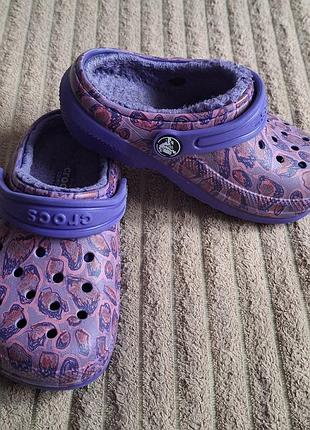Crocs с меховой подкладкой