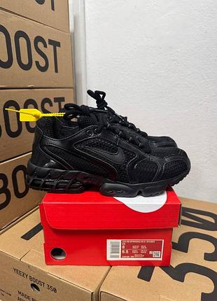 Кроссовки nike × stussy air zoom spiridon cage 2 black