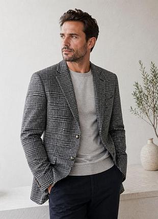Пиджак zara шерсть