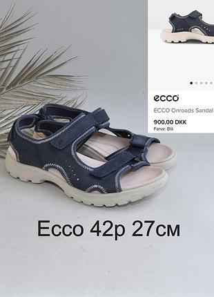 Босоніжки сандалі ecco