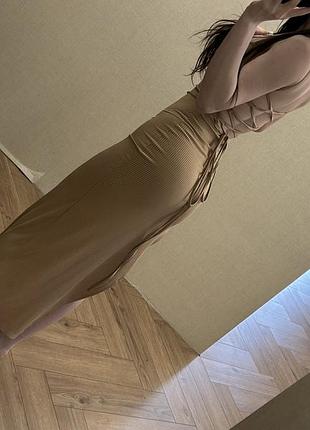 Сукня бежева