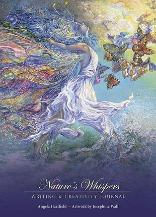 Блокнот шепіт природи - nature's whispers writing and creativity journal blue angel
