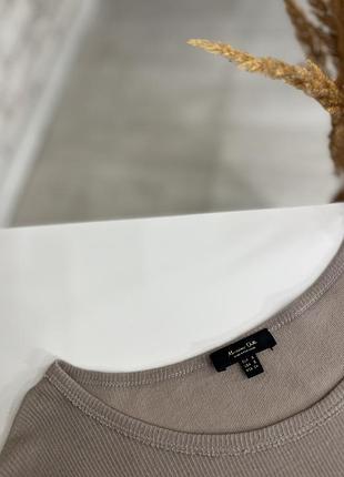 Тоненький лонгслів massimo dutti 3