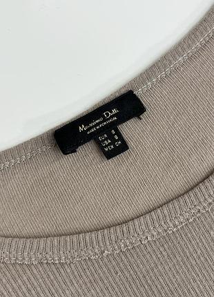 Тоненький лонгслів massimo dutti 5