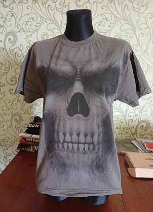 Spiral skull футболка