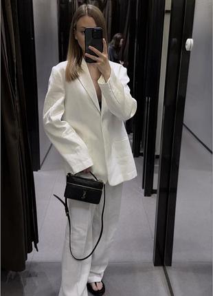 Костюм піджак, жакет, блейзер, штани  zara