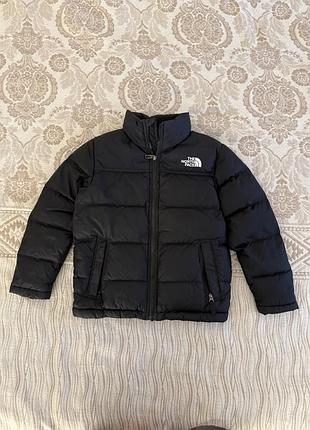 Пуховик дитячий the north face чорний