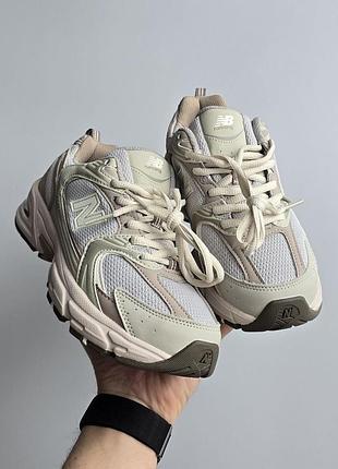 Кросівки new balance 530 • beige / olive