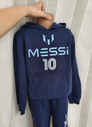 Костюм messi на парня худи + штаны 7-8 лет